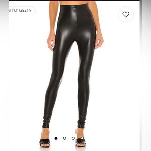 Commando Black Faux Leather Leggings